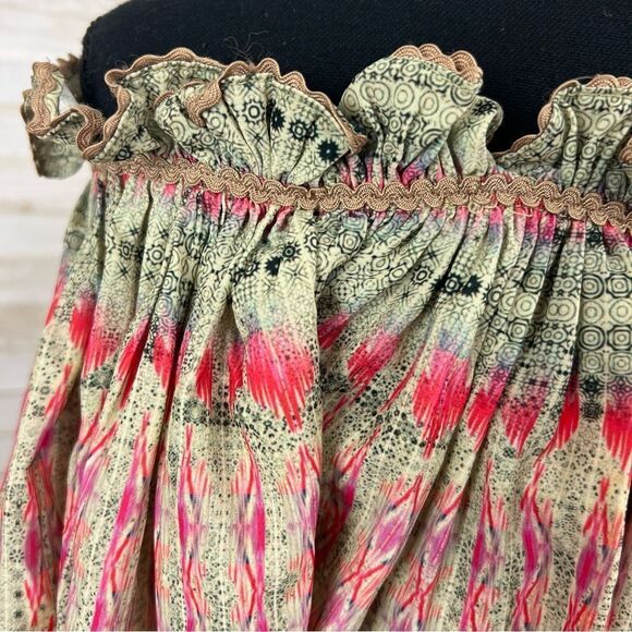 Anthropologie Bhanuni by Jyoti Villa Cropped Sequin Top Small - Picture 6 of 11